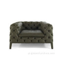 Windsor Three -Seater Sofa Sofa Tufted Chesterfield Couch